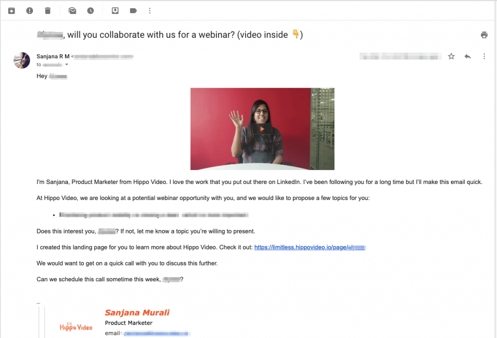 sending video emails